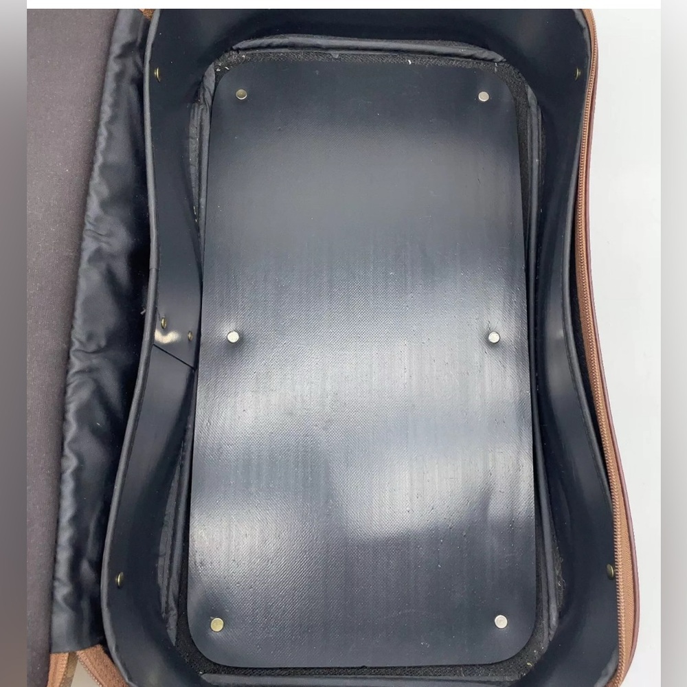 Authentic Burberry Nova check Leather and PVC Horse Shadow Boston bag/travel bag - Picture 12 of 15